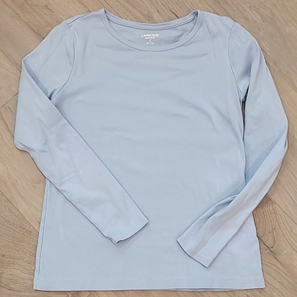 Lands End Shaped fit long sleev tee